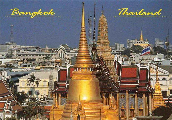 Bangkok Thailand Tempel of the Emerald Buddha