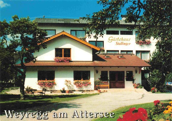 Weyregg Attersee Oberoesterreich AT Gaestehaus Stallinger