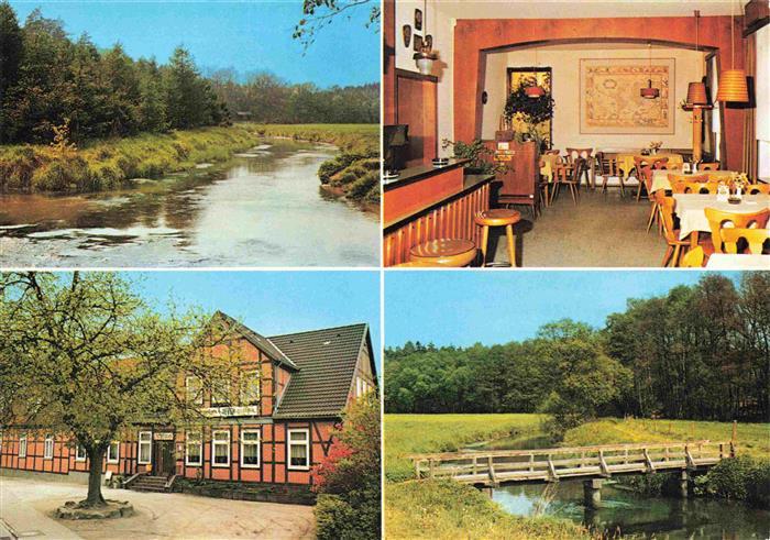 Uelzen Lueneburger Heide Hannover Gasthaus Zur Linde Clubzimmer Bruecke Cafegart