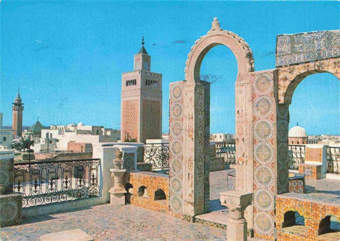 TUNIS Tunesie Die Dächer der Medina