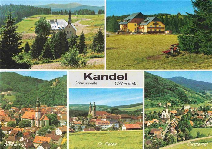 Kandel Breisgau Waldkirch BW Kapelle Gasthof Waldkirch St Peter Glottertal