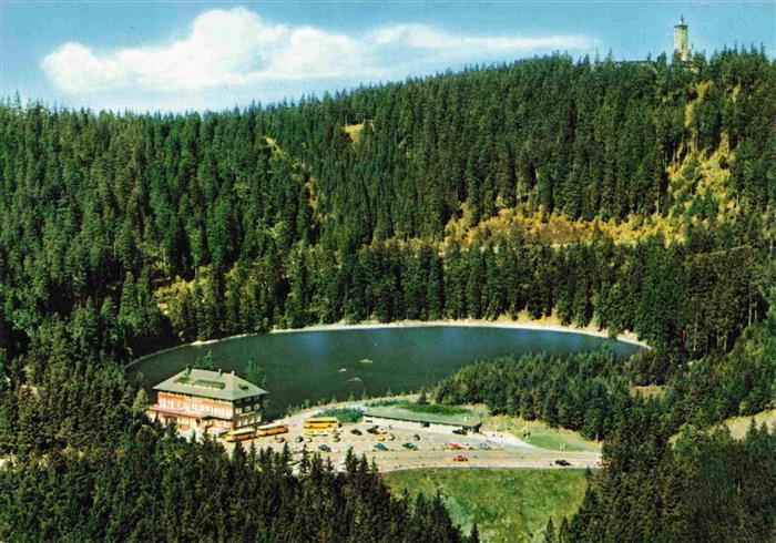 Mummelsee Berghotel Mummelte Fliegeraufnahme