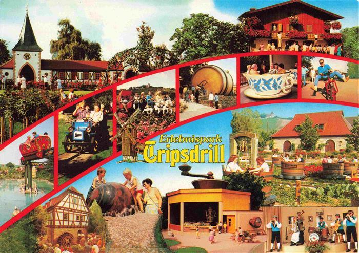 Tripsdrill Cleebronn Erlebnispark Altweibermuehle Tripsrill Teilansichten