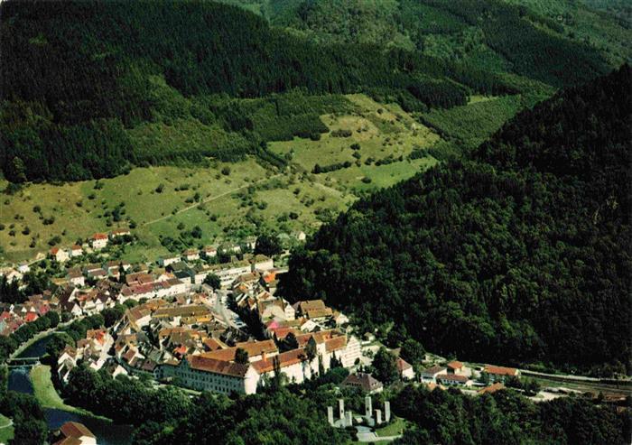Wolfach Schwarzwald Fliegeraufnahme