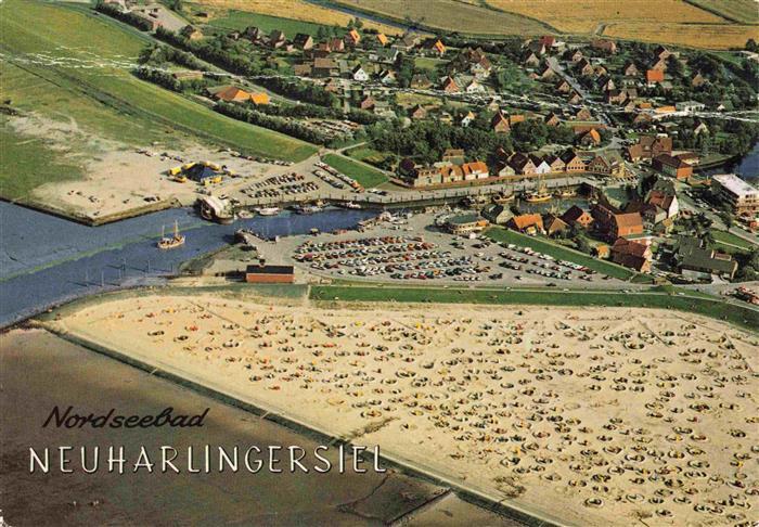 Neuharlingersiel Fliegeraufnahme