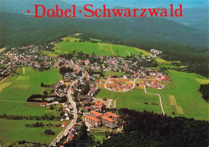 Dobel Schwarzwald Fliegeraufnahme