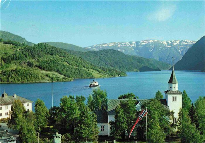 Ulvik Norge Panorama Kirche