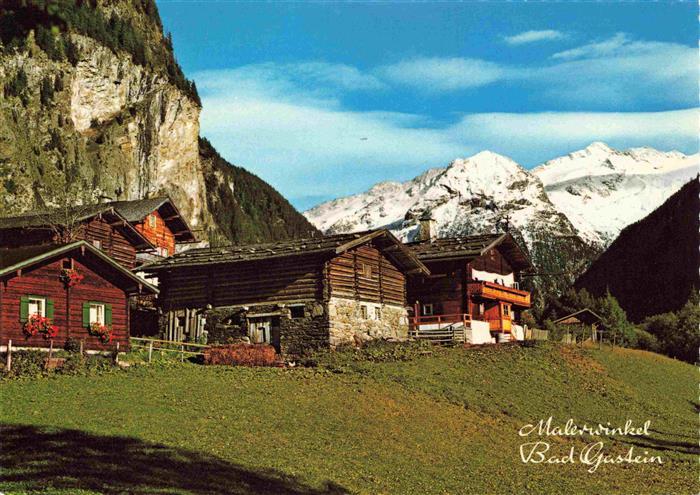 Badgastein BAD GASTEIN Pinzgau Pongau AT Malerwinkel im Koetschachtal