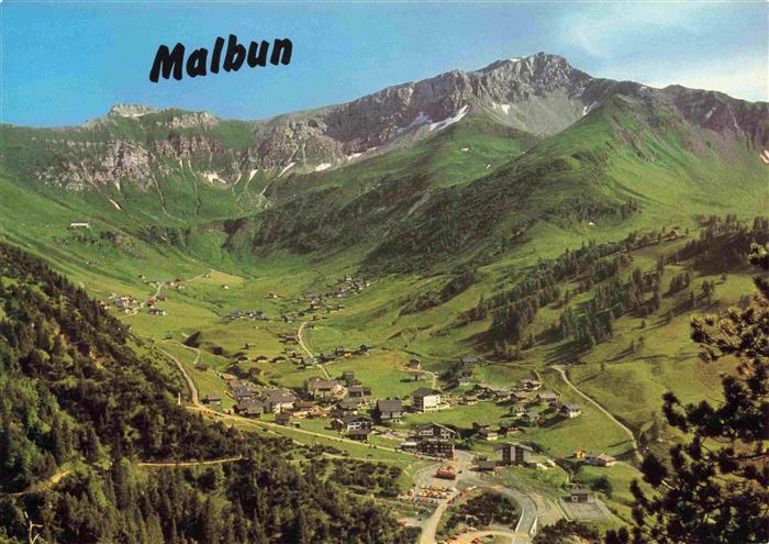 Malbun Triesenberg Liechtenstein Augstenberg Fliegeraufnahme