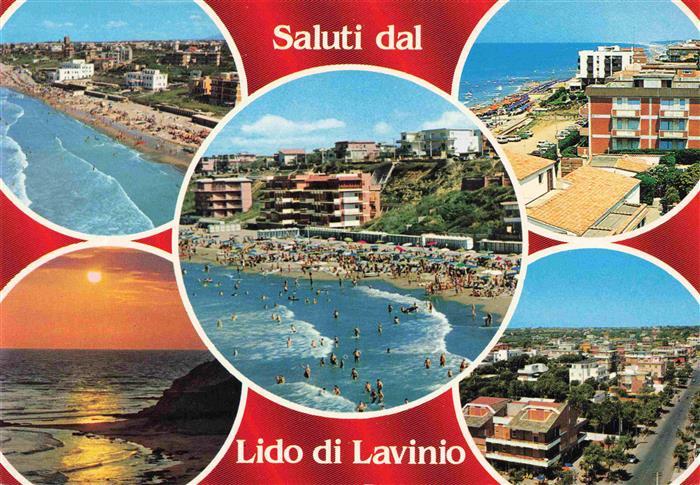 Lido di Lavinio Teilansichten Fliegeraufnahmen