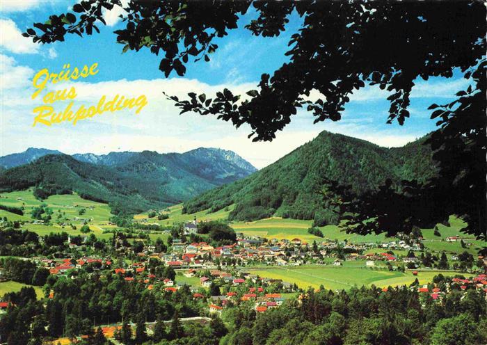 Ruhpolding Bayern mit Hochfelln