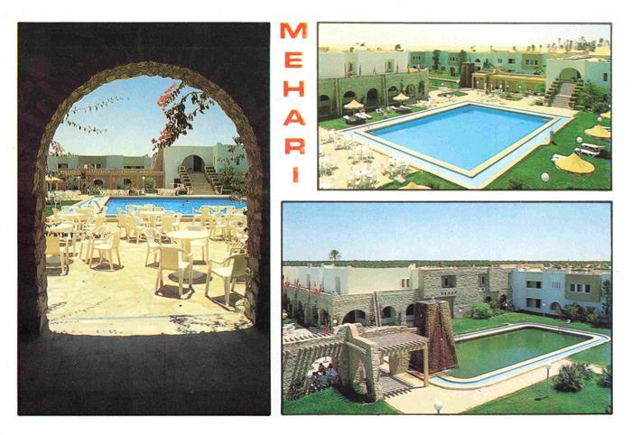 Douz Tunesie Hotel Mehari Pools