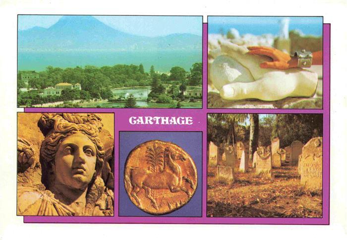 Carthage Karthago Carthago Tunesie Panorama Teilansichten
