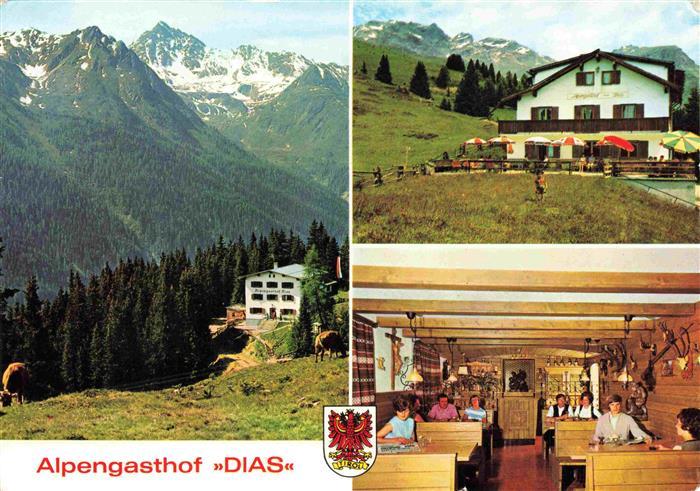 Paznauntal Tirol AT Alpengasthof Dias Terrasse Gaststube