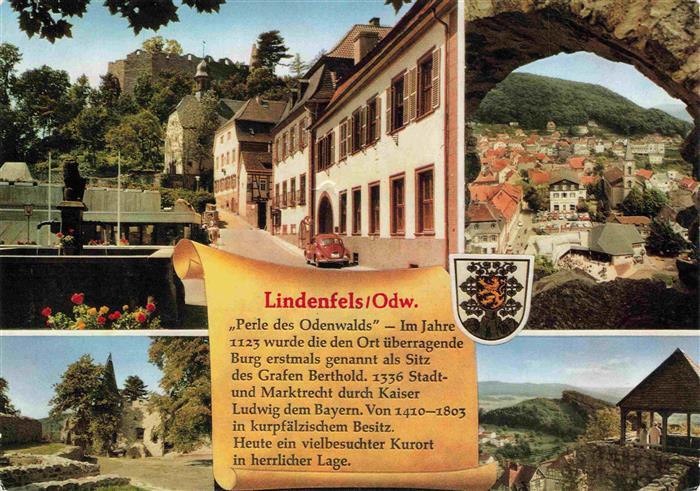 Lindenfels Odenwald Orts und Teilansichten