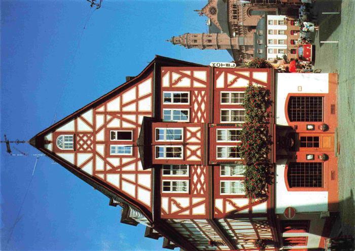 Mainz  Rhein Haus zum grossen Spiegel Buergerhaus
