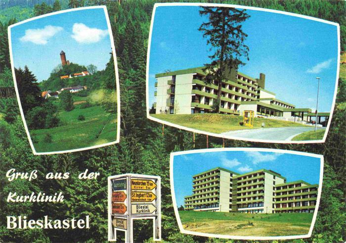Blieskastel Kurklinik Bxieskastel Burgruine Zirkel