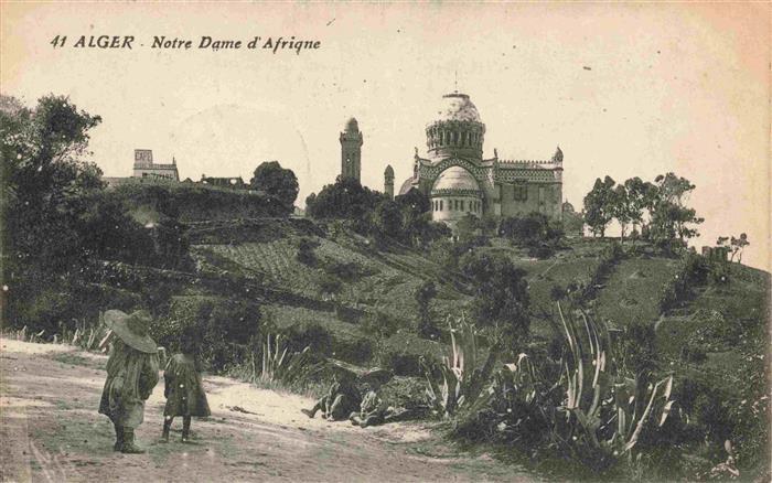 ALGER Algerie Notre Dame d'Afrique