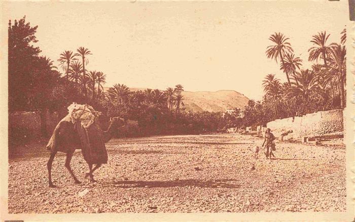 Bou-Saada Algerie Dans l'Oued