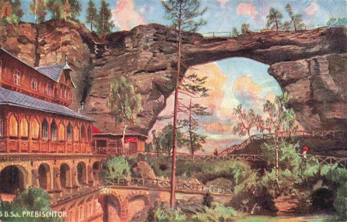 Prebischtor Pravcicka Brana CZ Motiv
