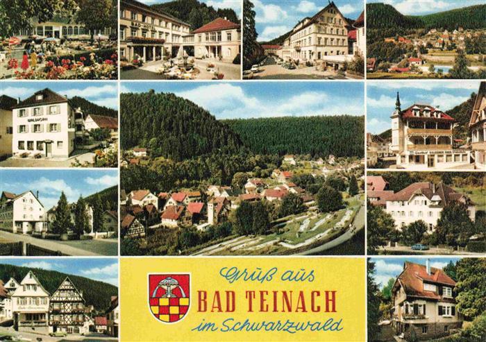 Bad Teinach-Zavelstein BW Orts und Teilansichten Panorama