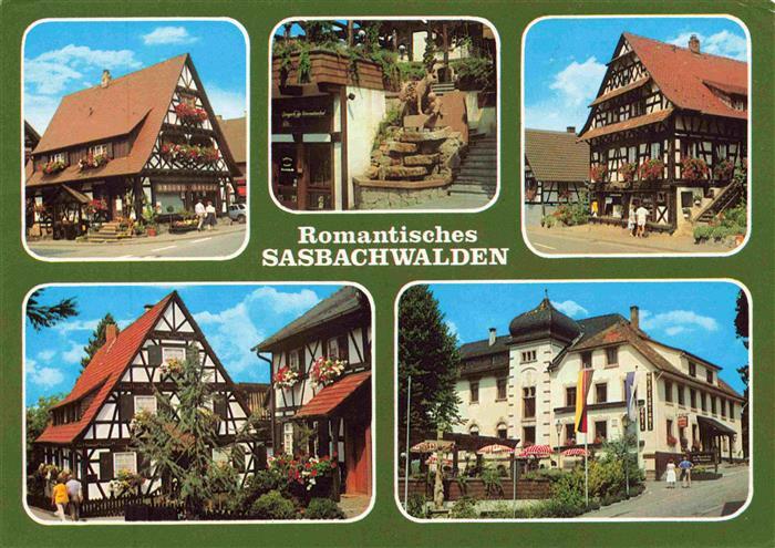 Sasbachwalden Achern Ortenaukreis BW Ortspartien
