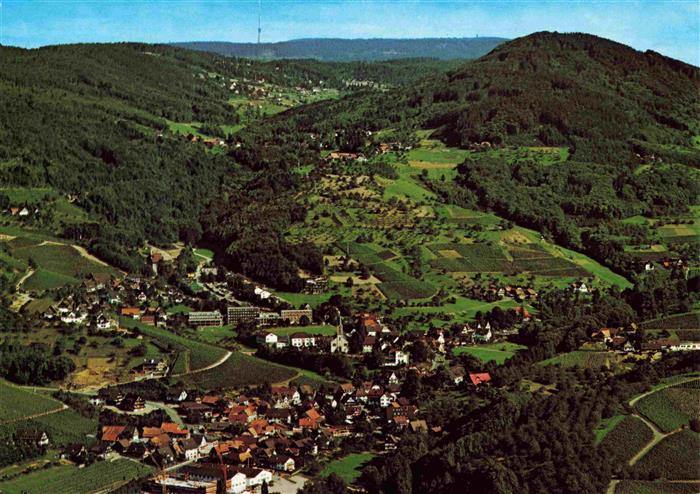 Sasbachwalden Achern Ortenaukreis BW Fliegeraufnahme
