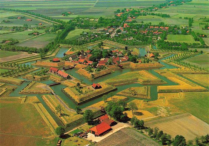 Bourtange Westerwolde NL Fliegeraufnahme