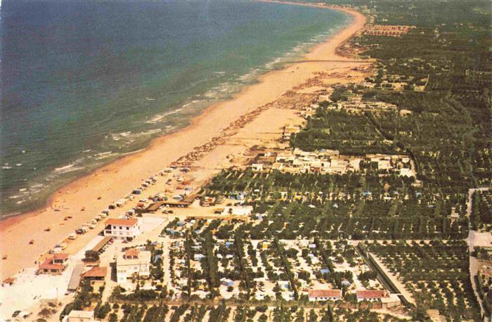 Oliva Valencia ES Camping San Fernando Fliegeraufnahme
