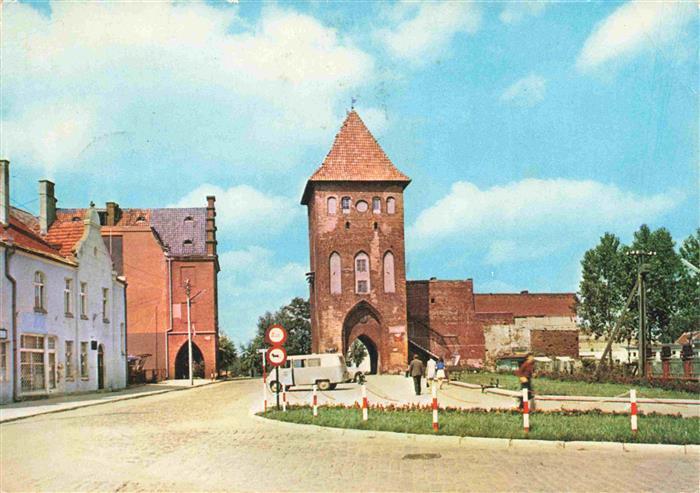 Prabuty Gotycka Brama Kwidzyńska