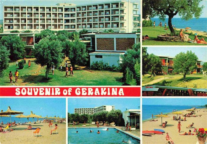 Halkidiki Chalkidiki Greece Souvenir of Gerakina Strandpartien Freibad