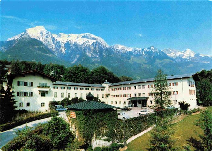 BERCHTESGADEN Bayern Kurklinik in der Stanggass mit Kehlstein