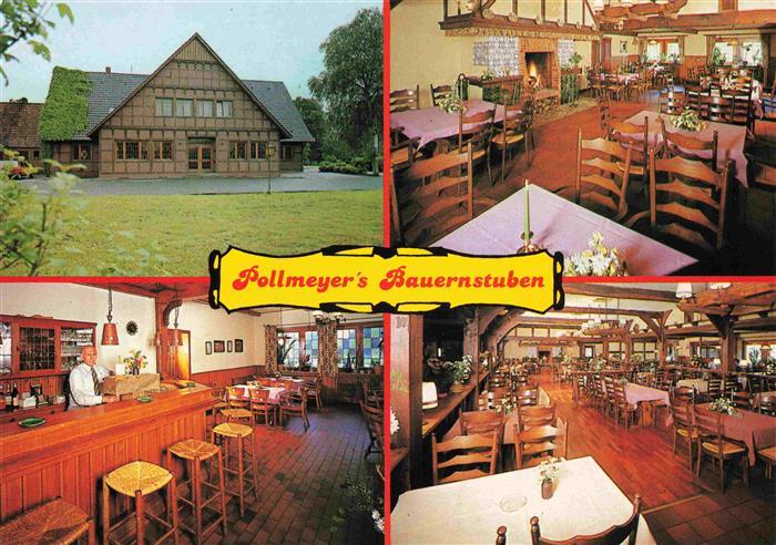 Thuele Friesoythe Restaurant Pollmeyers Bauernstuben Gastraeume Bar