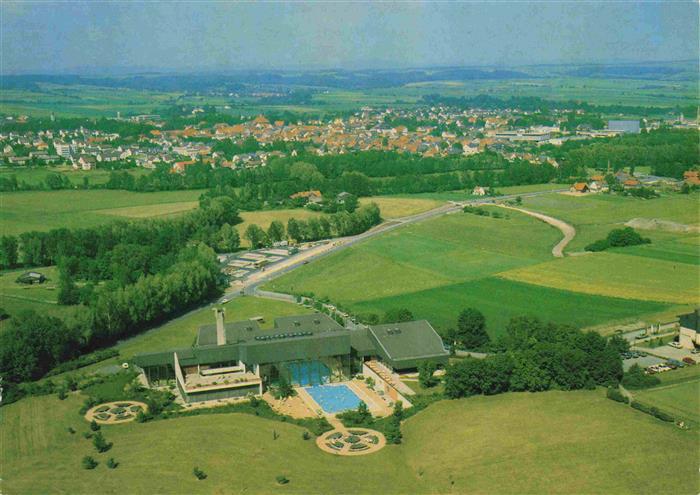 Rodach Bad Rodach Coburg Fliegeraufnahme mit Thermalbad