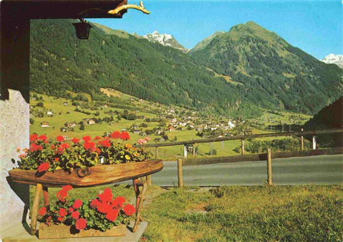 St Gallenkirch Vorarlberg AT Blick zum Valschavieler Magerer