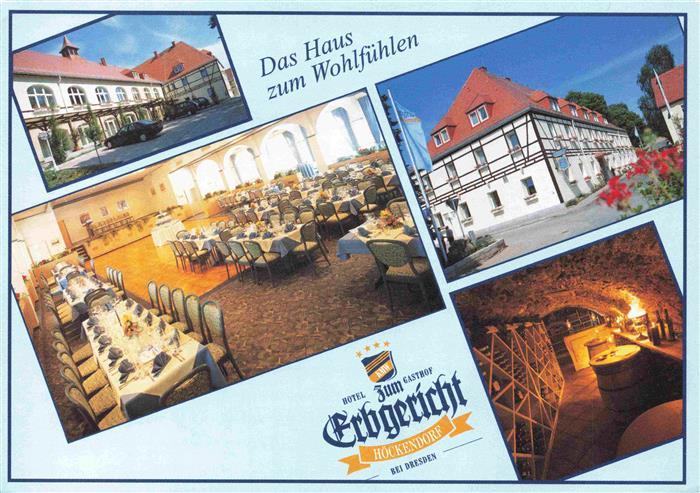 Hoeckendorf Dippoldiswalde Hotel Zum Erbgericht Gasthof Speisesaal Kellerbar