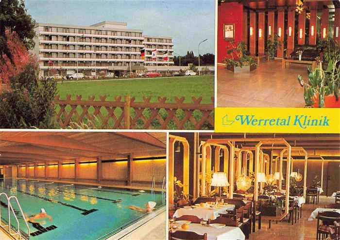 Loehne Detmold NRW Werratal Klinik Hallenbad Speisesaal Foyer