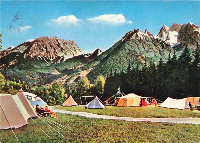 Ramsau  Berchtesgaden Campingplatz Taubensee