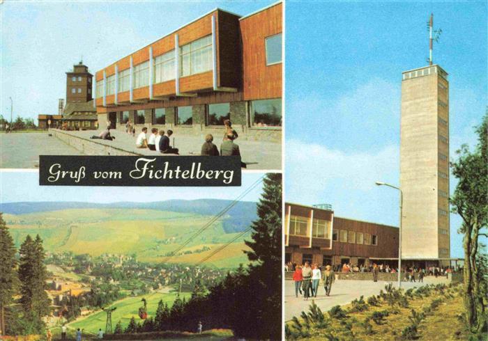 Oberwiesenthal Erzgebirge Neues Fichtelberghaus Panorama Aussichtsturm