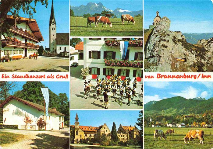 Brannenburg Dorfstrasse Wendelstein Halle Heubergblick Standkonzert Schloss Wend