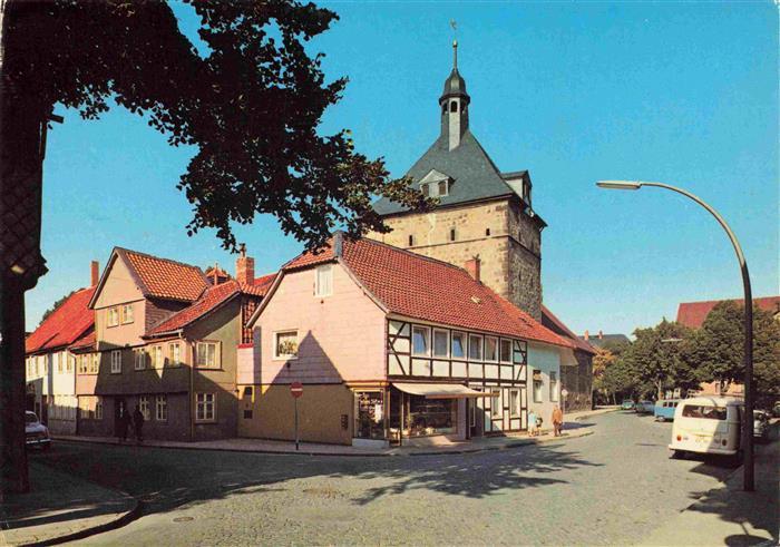 Bad SALZGITTER Kirchplatz mit St Maria Jacobi Kirche