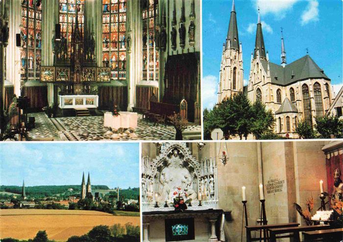Billerbeck Coesfeld Kirche Inneres Altar Panorama