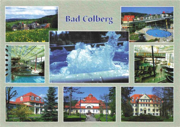 Bad Colberg Kolberg Ostseebad Kolobrzeg Colberg Kliniken Teilansichten
