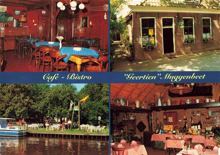 Blokzijl Cafe Bistro Gerties Muggenbeet Gastraeume Anlegestelle
