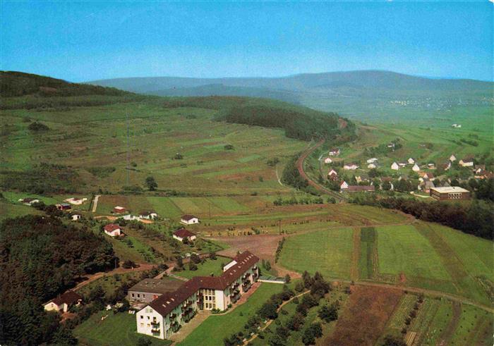 Holzhausen Burbach Ferienheim des Blauen Kreuzes Fliegeraufnahme