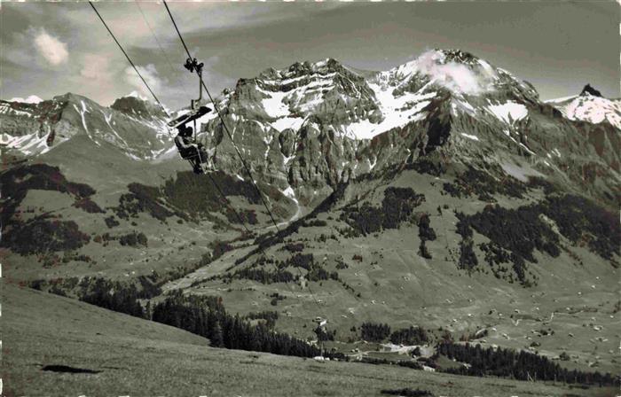 Sessellift Chairlift Telesiege Adelboden Schwandfeldspitz
