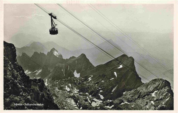 Sessellift Chairlift Telesiege Saentis