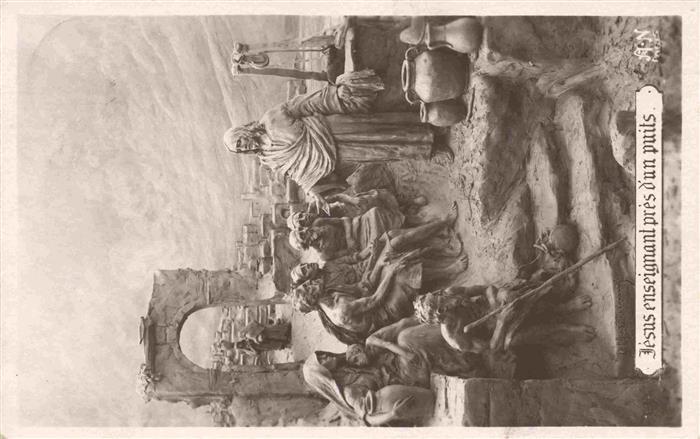 Foto AN Paris (Noyer) Nr. Jesus enseignent pres dun puits