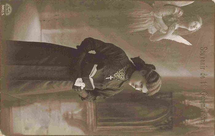 Foto RKL Nr. 5662/5 Souvenir de 1 Communion Frau Buc