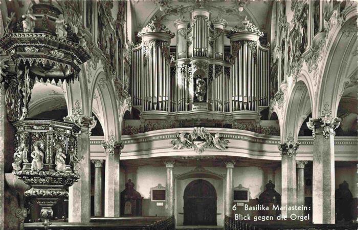 Orgel Kirchenorgel Organ Orgue Basilika Mariastein